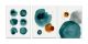 Set of 3 Modern Abstract Canvas Print