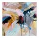 Multicolored Texture Abstract Canvas Print