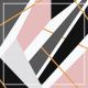 Abstract Geometric Lines Canvas Print