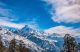 Panoramic View Of Machapuchare Peak, Nepal Mountain Landscape, Himalaya, Asia Canvas Print