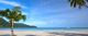 Panoramic Tropical Beach Canvas Print