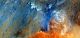 Abstract Aerial View Of Desert Landscapes Canvas Print