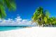 Tropical Sea Under The Blue Sky Canvas Print