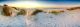 Panorama Beach and White Sand Canvas Print