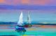 Sail on Sea Modern Canvas Print