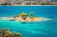 Small Island in Aegean sea, Greece Canvas Print