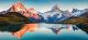 Fantastic Evening & Beauty Of Nature In Switzerland Canvas Print