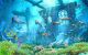 Underwater Scenery With Fish Canvas Print