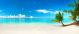 Tropical Beach Canvas Print