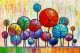 Colorful Trees Canvas Print
