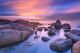Beautiful Seascape inThailand During Sunset Canvas Print