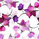 Floral Seamless Pattern Canvas Print