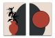Set of 2 Minimalist Pattern Canvas Print