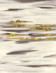 Beige Color Abstract Background with Gray and Gold Foil Canvas Print