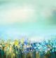 Dandelion Flowers in the Fields Canvas Print