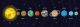Solar System Canvas Print