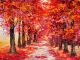 Colorful Autumn Trees Canvas Print