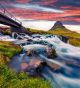 Dramatic Evening Scene on Snaefellsnes Peninsula, Iceland, Europe Canvas Print