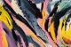 Multicolored Texture. Abstract Art Background Canvas Print