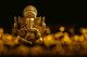 Golden Lord Ganesha Canvas Print