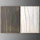 3D Wall Art, Paintings With Gold Leaf Abstract Canvas Print