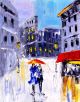 City View of Italy Canvas Print