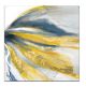 Beautiful Abstract Yellow Floral Pattern Canvas Print